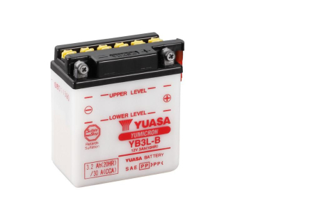 Baterii - Yumicron battery with acid YUASA YB3L-B