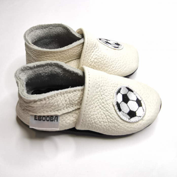 Botosei din piele naturala, cu model MINGE [12]