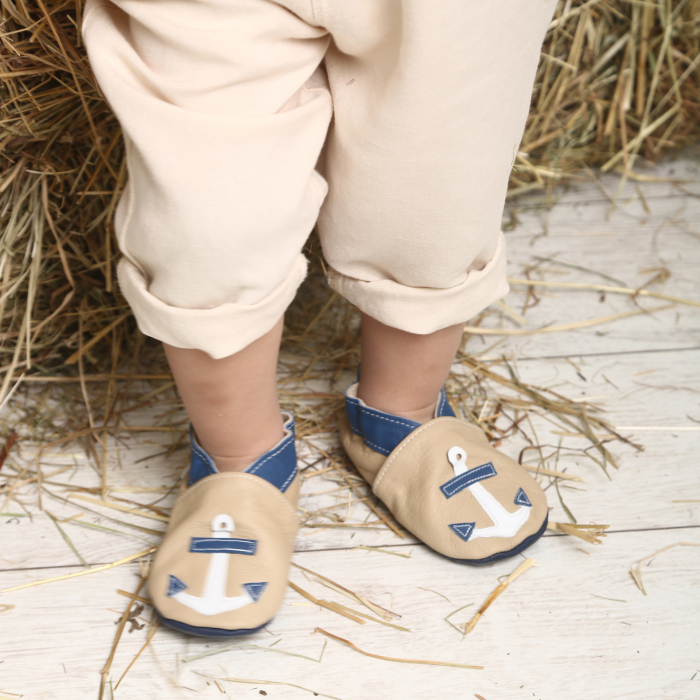 Botosei din piele naturala, cu Model ANCORA. [9]