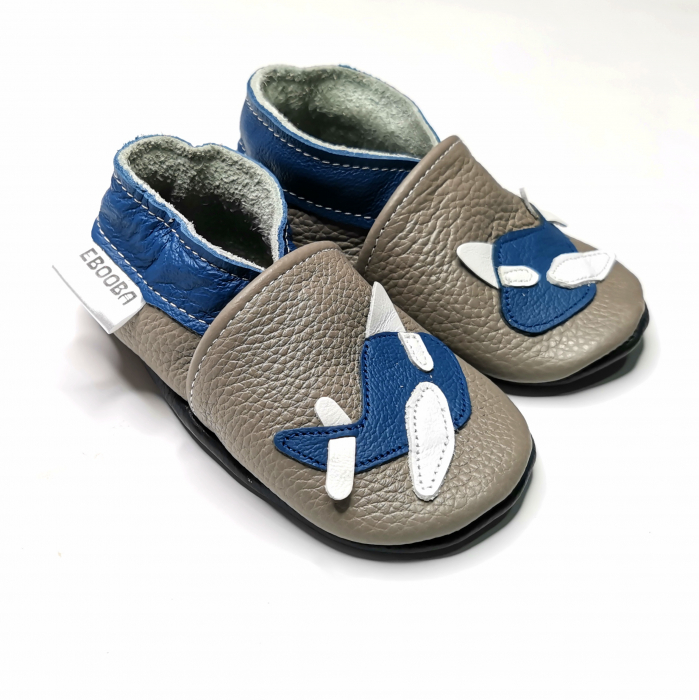 Botosei din piele naturala, cu Model AVION. [8]