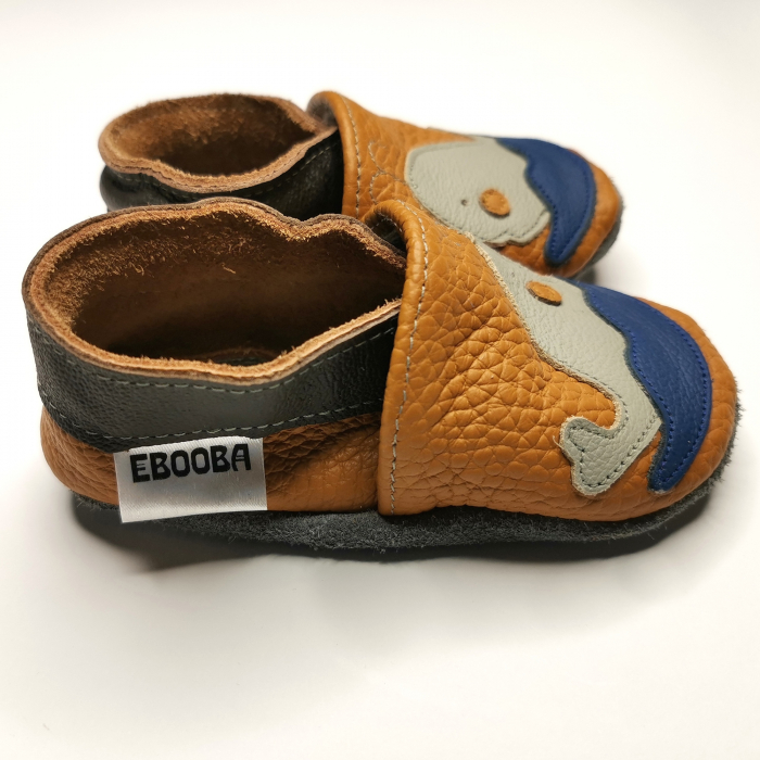 Botosei din piele naturala, cu Model BALENA. [1]