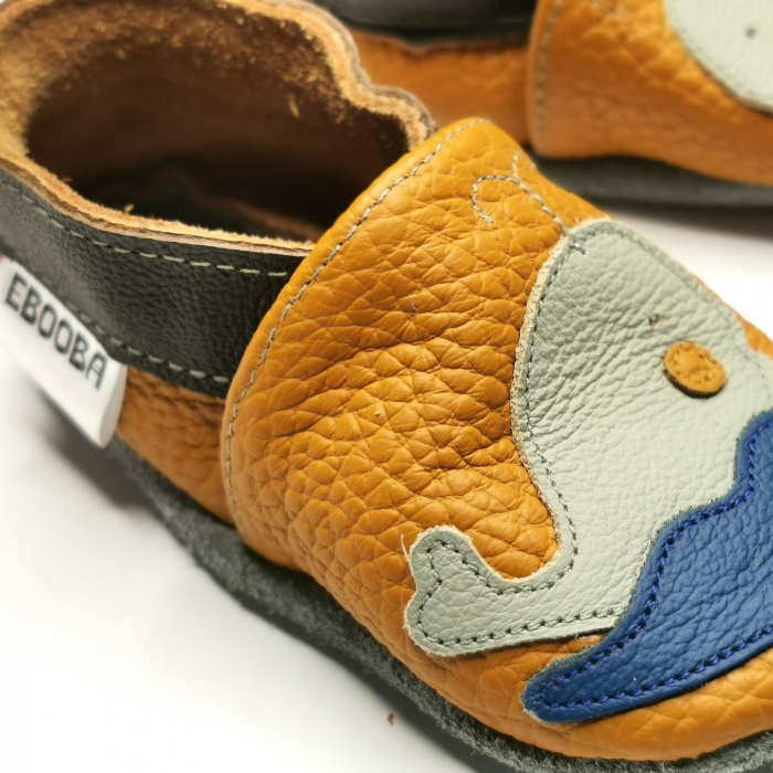 Botosei din piele naturala, cu Model BALENA. [3]