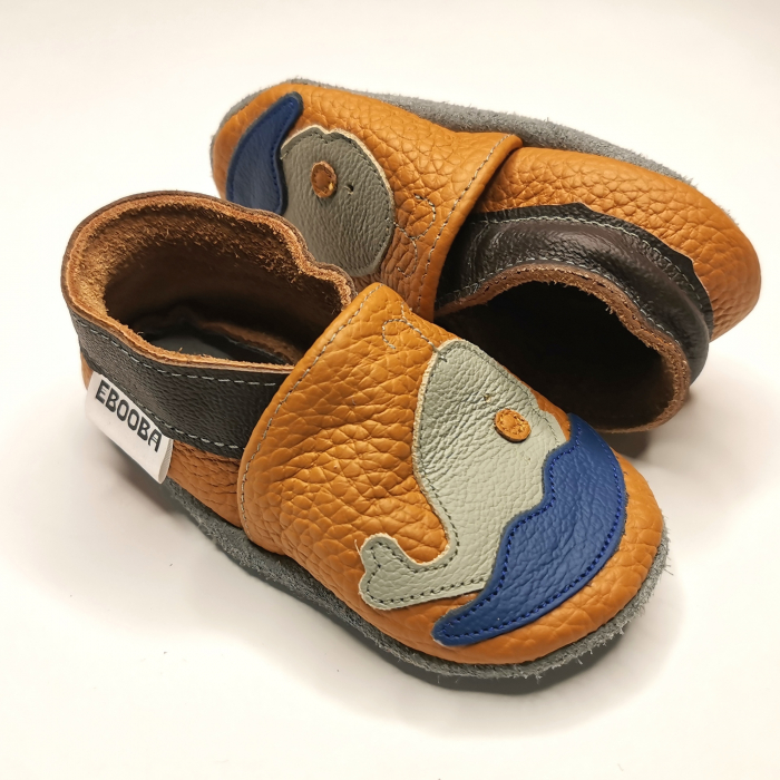 Botosei din piele naturala, cu Model BALENA. [6]