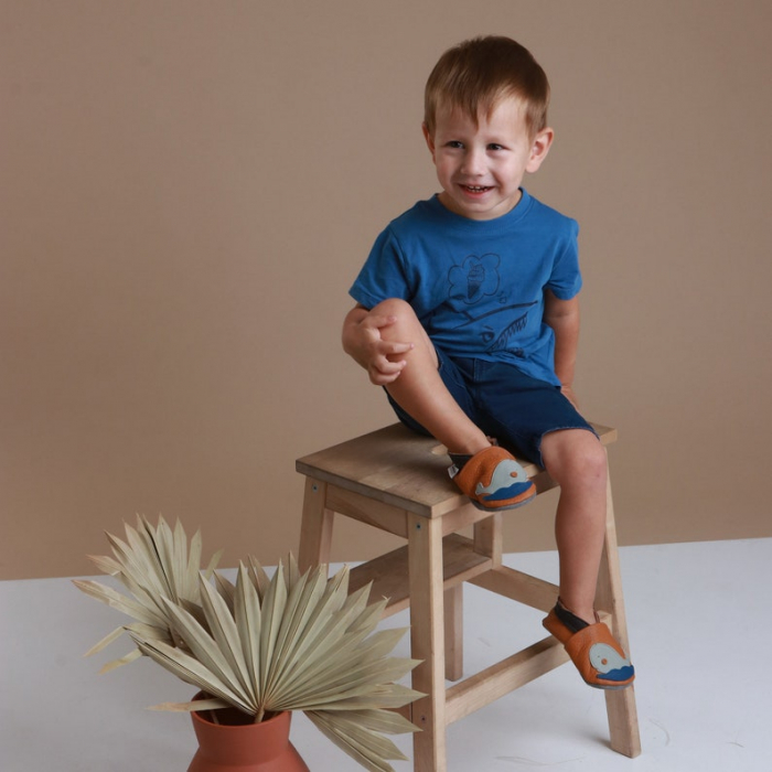 Botosei din piele naturala, cu Model BALENA. [11]