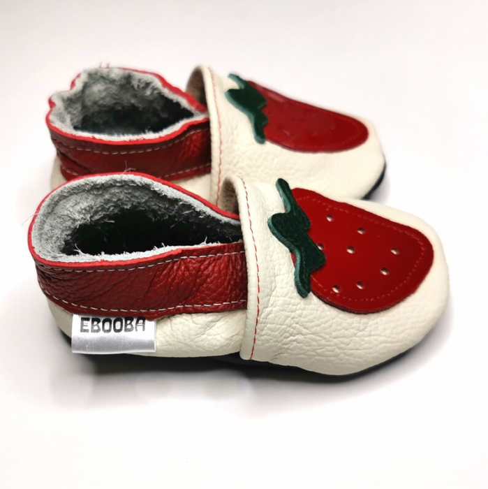 Botosei din piele naturala, cu Model CAPSUNA. [10]