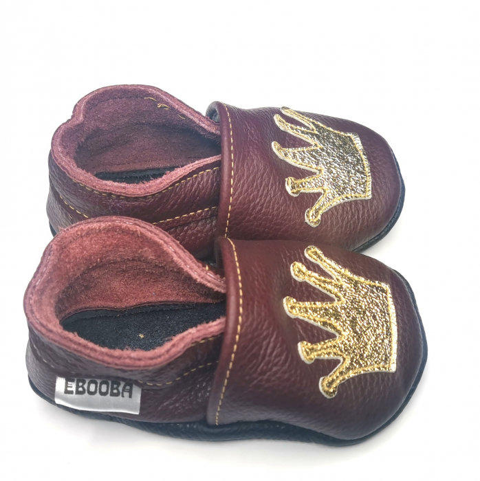 Botosei din piele naturala, cu Model CORONITA. [2]