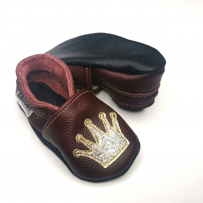 Botosei din piele naturala, cu Model CORONITA. [7]