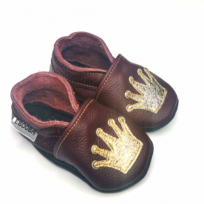 Botosei din piele naturala, cu Model CORONITA. [1]