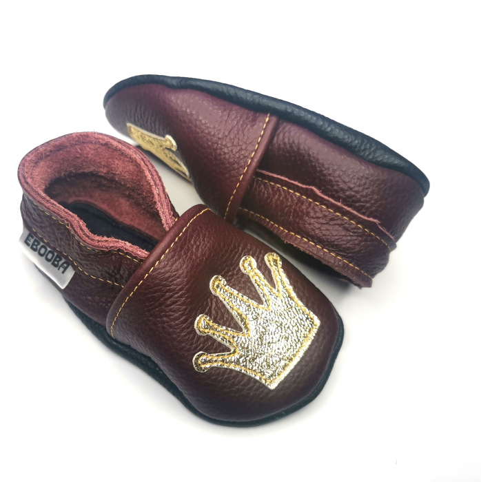 Botosei din piele naturala, cu Model CORONITA. [8]