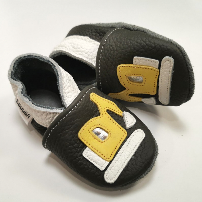 Botosei din piele naturala, cu Model EXCAVATOR [1]