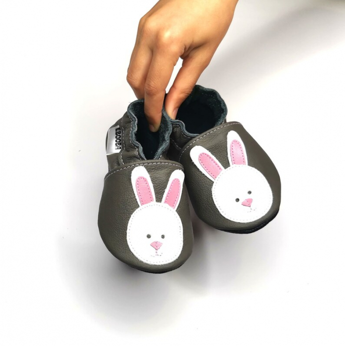 Botosei din piele naturala, cu Model IEPURE. [16]