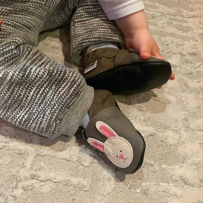 Botosei din piele naturala, cu Model IEPURE. [19]