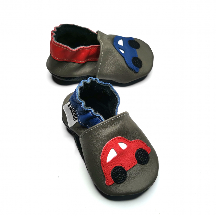 Botosei din piele naturala, cu Model MASINUTE. [6]