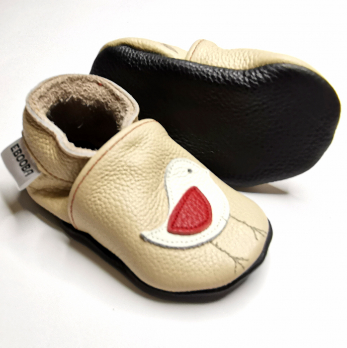 Botosei din piele naturala, cu Model PASARE. [13]