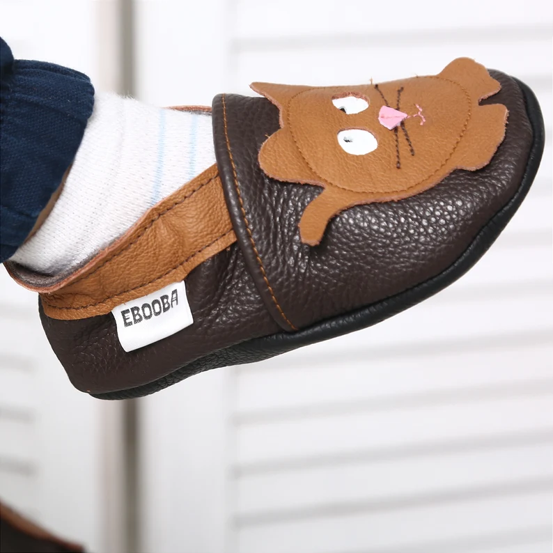 Botosei din piele naturala, cu Model PISICA. [11]