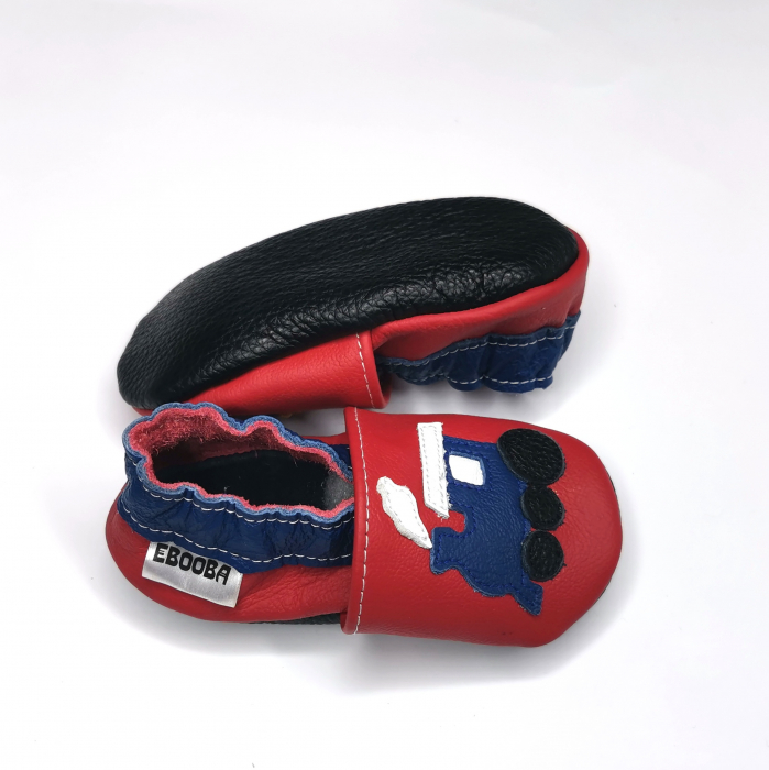 Botosei din piele naturala, cu Model TREN. [8]