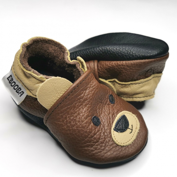 Botosei din piele naturala, cu model URS MARO [3]