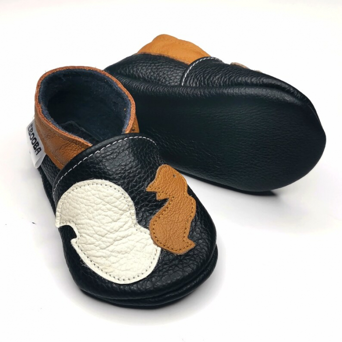 Botosei din piele naturala, cu model VEVERITA [3]