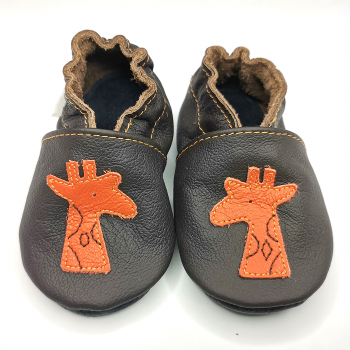 Botosei din piele naturala, cu Model GIRAFA. [2]