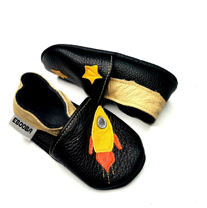 Botosei din piele naturala, cu Model RACHETA [1]