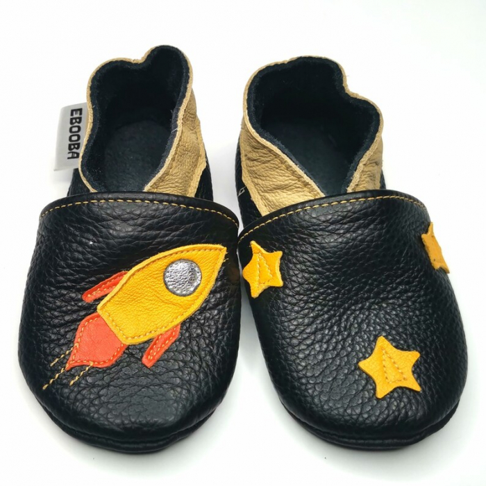 Botosei din piele naturala, cu Model RACHETA [2]