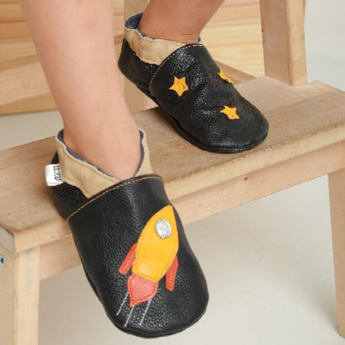 Botosei din piele naturala, cu Model RACHETA [4]