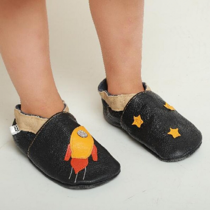 Botosei din piele naturala, cu Model RACHETA [3]