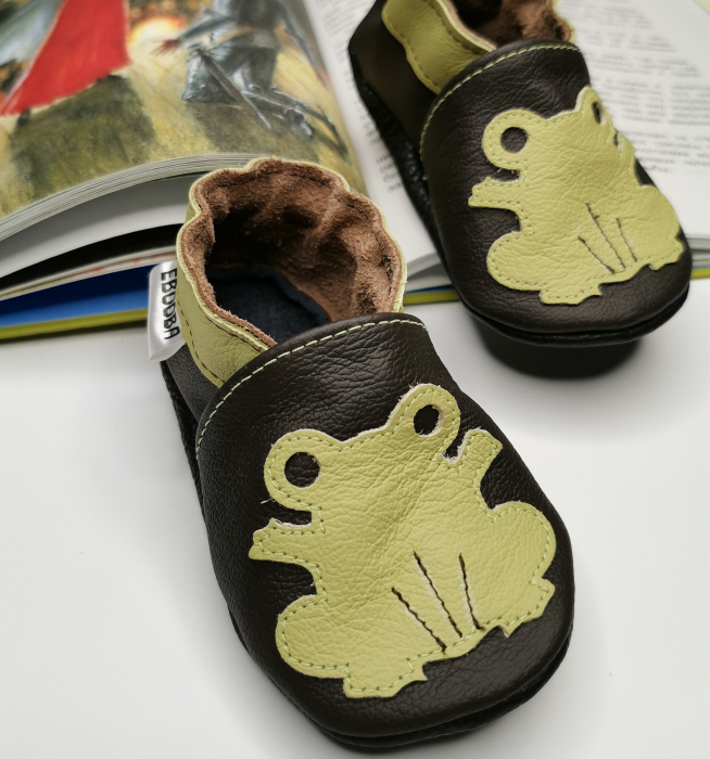 Botosei din piele naturala, cu Model BROASCA [4]