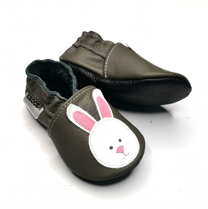 Botosei din piele naturala, cu Model IEPURE. [3]