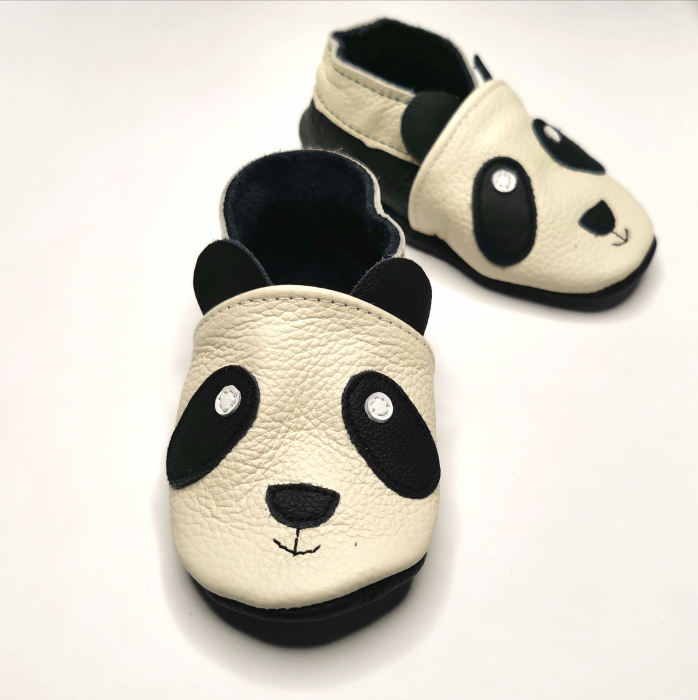 Botosei din piele naturala, cu Model PANDA. [2]