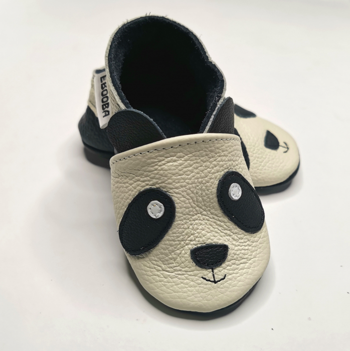 Botosei din piele naturala, cu Model PANDA. [8]