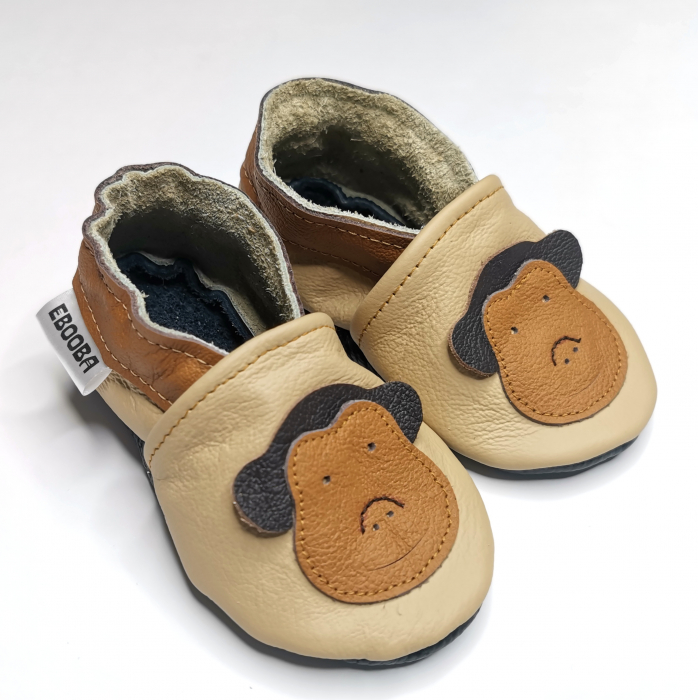 Botosei din piele naturala, cu Model MAIMUTA. [3]