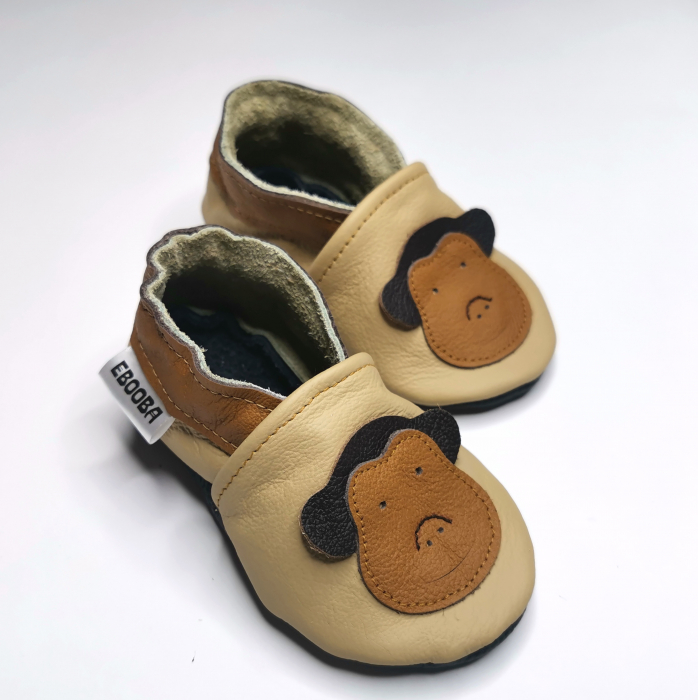 Botosei din piele naturala, cu Model MAIMUTA. [4]