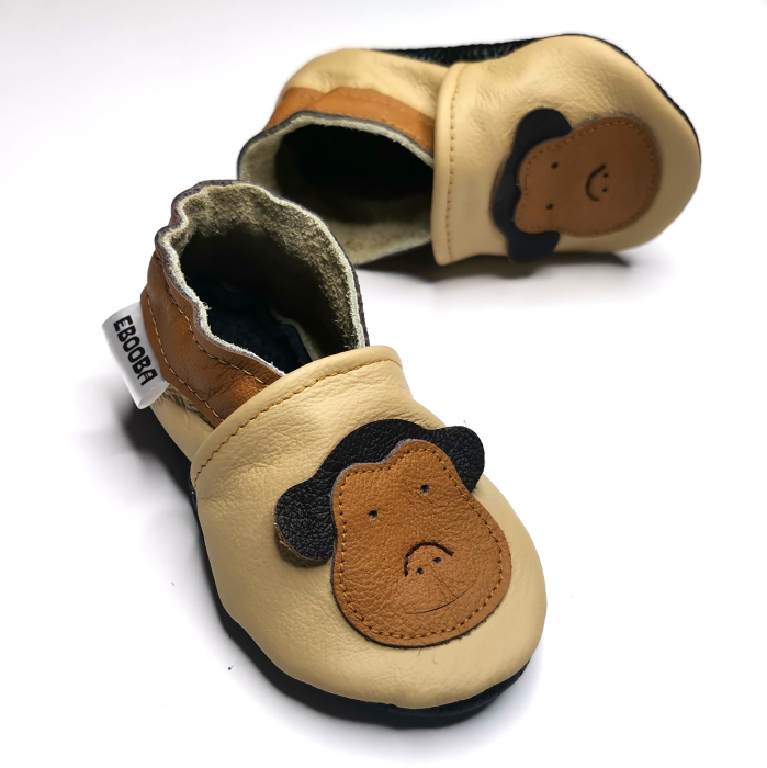 Botosei din piele naturala, cu Model MAIMUTA. [9]