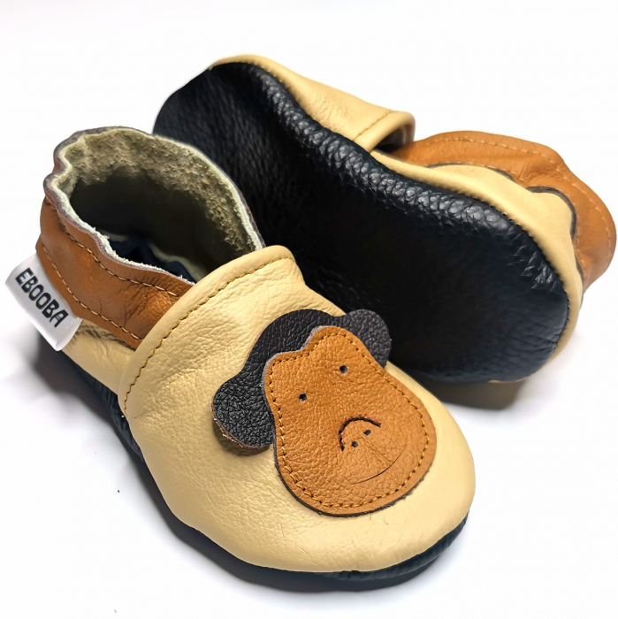 Botosei din piele naturala, cu Model MAIMUTA. [12]