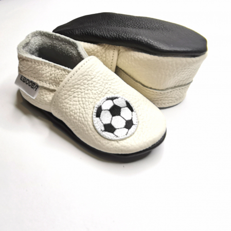 Botosei din piele naturala, cu model MINGE [4]