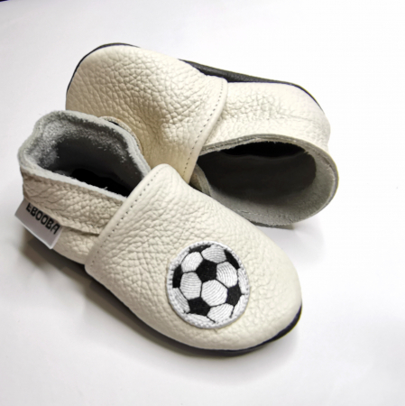 Botosei din piele naturala, cu model MINGE [6]