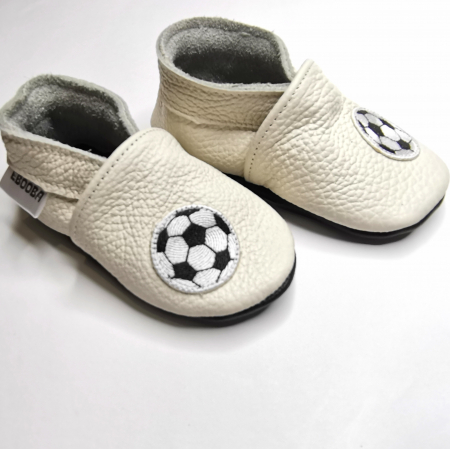 Botosei din piele naturala, cu model MINGE [9]