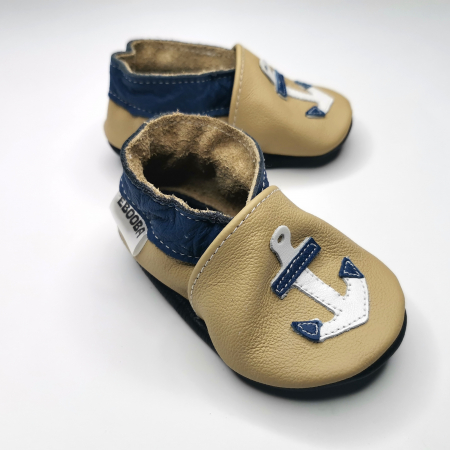 Botosei din piele naturala, cu Model ANCORA. [7]