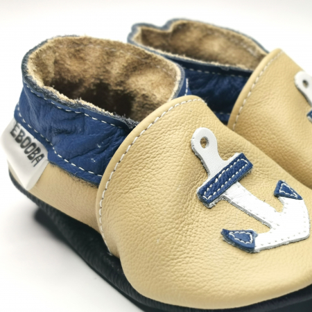 Botosei din piele naturala, cu Model ANCORA. [9]