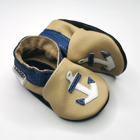 Botosei din piele naturala, cu Model ANCORA. [10]