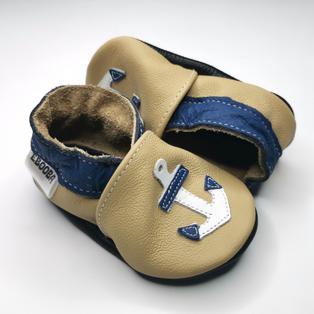 Botosei din piele naturala, cu Model ANCORA. [12]