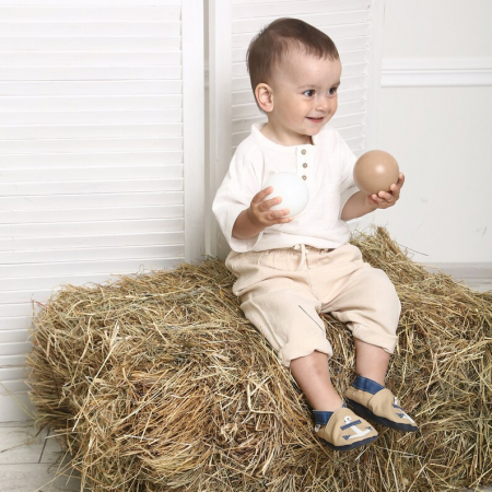 Botosei din piele naturala, cu Model ANCORA. [15]