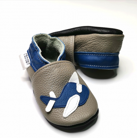 Botosei din piele naturala, cu Model AVION. [12]