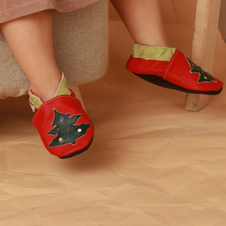 Botosei Fetite - Botosei din piele naturala, cu Model BRAD