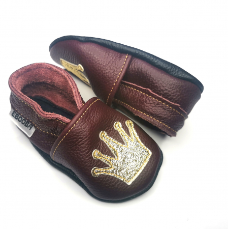 Botosei din piele naturala, cu Model CORONITA. [7]