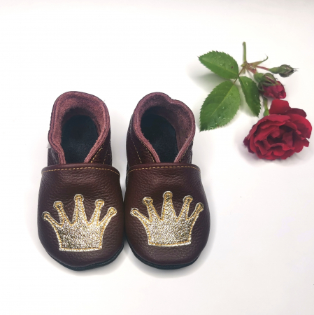 Botosei din piele naturala, cu Model CORONITA. [9]