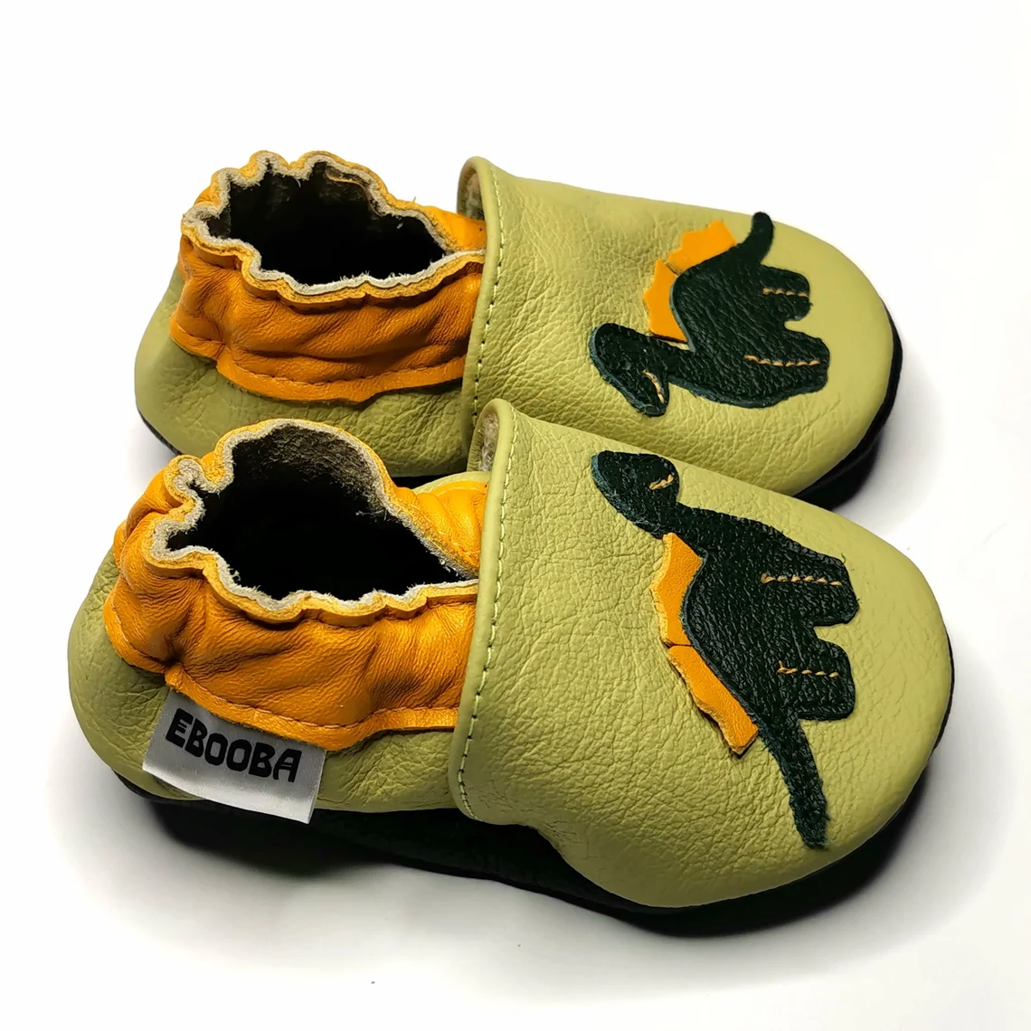 Botosei din piele naturala, cu Model DINOZAUR. [1]