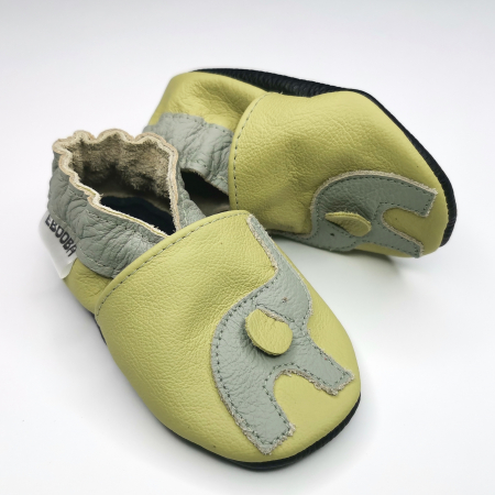 Botosei din piele naturala, cu Model ELEFANT. [6]