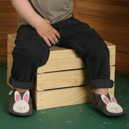 Botosei din piele naturala, cu Model IEPURE. [14]